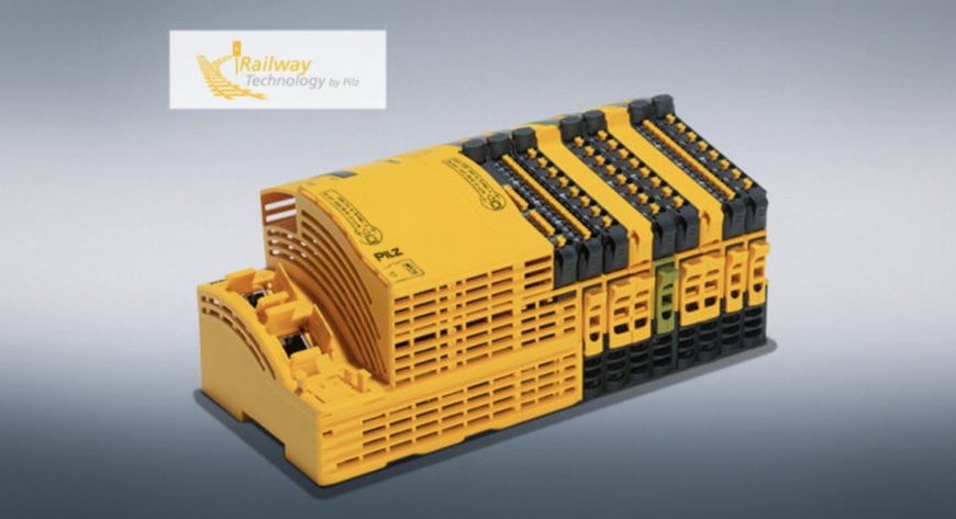 PSSrail, le système de commande ferroviaire modulaire de sécurité de Pilz, ouvre la voie au rail numérique